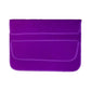 Horizontal Flap Clutch Bag With Neoprene Laptop Lining - Black - 15 Inch