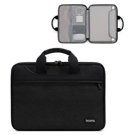 Waterproof Oxford Cloth Laptop Bag - Full Open Portable 16 / 17 Inches - Black