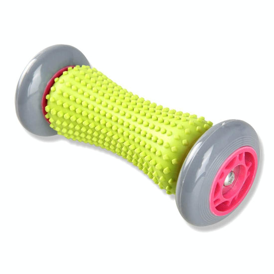 Yoga Massage Wheel For Neck Lumbar Leg Hand Foot 17Cm Length Random Colour