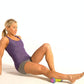 Yoga Massage Wheel For Neck Lumbar Leg Hand Foot 17Cm Length Random Colour