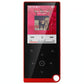 2.4 Inch Touch Mp4 / Mp3 Player 8Gb Memory Bluetooth E Book Alarm Timer - Red