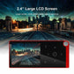 2.4 Inch Touch Mp4 / Mp3 Player 16Gb Memory Bluetooth E Book Alarm Timer - Red