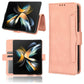 Samsung Galaxy Z Fold 4 5G Leather Phone Case With Card Slots And Calf Texture