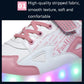 Rechargeable Light Wheel Skating Shoes for Kids - Size 35 Two-wheeled - Pink