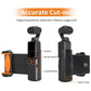 Portable Phone Clamp Holder With Storage Case For Dji Pocket 3