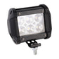 18W 6 Led White Light Floodlight Engineering Lamp / Waterproof Ip67 Suvs Light Dc 10 - 30V Black
