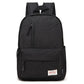 Multi-Function Canvas Laptop Backpack - Fits 15.6 Macbook Samsung Sony Dell Alienware Chuwi Asus Hp - 42X29X13Cm - Black