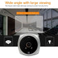 Smart Cat Eye Video Doorbell With 4.5 1080P Hd Screen Night Vision & Motion Detection - Black