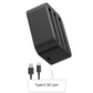 Tri-slot Fast Charger for Insta360 X3 / one X2 Batteries