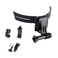 Helmet Mount Kit For Action Camera With Phone Clamp And Adapter