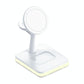 15W Wireless Fast Charger With 360° Rotating Holder - Black