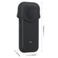 Silicone Full Body Protective Case For Insta360 One X2 - Dust Proof