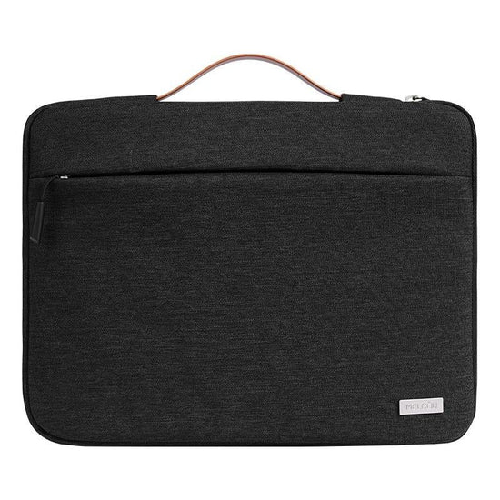 Waterproof Laptop Sleeve Bag With Zipper - Handheld - Black
