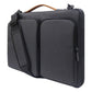 Waterproof Nylon Laptop Handbag With Trolley Strap - Fits 13-14 Inch Laptops - Black