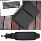 Waterproof Nylon Laptop Handbag With Trolley Strap - Fits 13-14 Inch Laptops - Black