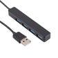 4-In-1 Usb Hub Docking Station Black