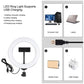 7.9 Rgbw Led Ring Light with Dual Colour Temperature and Phone Clamp