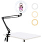 10.2 Ring Light with Usb 3 Modes Dual Colour Phone Clamp