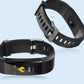 Smart Oled Bracelet With Call Reminder And Health Monitoring - Black