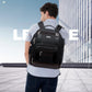Large Capacity Multi-Layer Laptop Backpack With Breathable Design - 15.6 Inch Black - 35X20X43Cm
