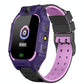 Children Phone Watch Smart Positioning Full Touch Screen Student Watch - Purple