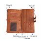 Women Leather Rfid Wallet - Sleek & Secure - Red