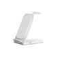 3 In 1 Vertical Metal Wireless Charger - Silver