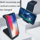 3 In 1 15W Vertical Wireless Charger - White