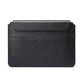 11-12 Inch Thin & Light Microfiber Leather Notebook Liner Bag for Computers - Black