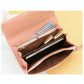 Large Capacity Magnetic Clutch Wallet for Women - Brown