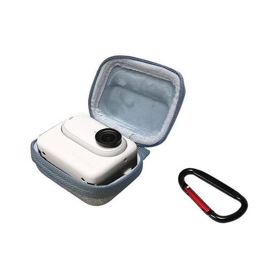 Portable Insta360 Go 3 Mini Body Bag With Carabiner - Gray