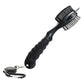 Portable Golf Club Brush - Retractable - Gray