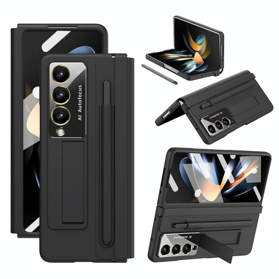 5g Phone Case with Pen Slots - Full Coverage - Black