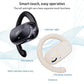 Wireless Bluetooth Earphones with Led Display - Zga Gs08 - White
