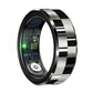 Smart Ring With Health Monitoring Gesture Control And Somatosensory Games - Size 8 - Silver