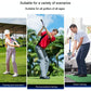 Adjustable Golf Swing Trainer For Beginners - Foldable & Corrective - Blue