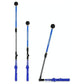 Adjustable Golf Swing Trainer For Beginners - Foldable & Corrective - Blue