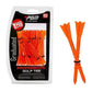 30 Adjustable Golf Tees With 83Mm Height Limit - Set Of 30 - Orange