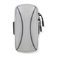 Waterproof Running Arm Bag For Mobile Phones Pouch For Outdoor Activities - Grey