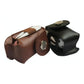 Leather Golf Ball Waist Pouch - Portable Tee Bag For Sports - Brown