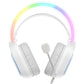 Colourful Light Gaming Headset With Mic 1.8M Cable - White