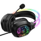 Colourful Light Gaming Headset With Mic 1.8M Cable - White