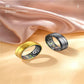 Smart Ring With Heart Rate Blood Oxygen & Sleep Monitoring - Size 10 - Gold