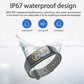 Waterproof Smart Bracelet With Colour Screen - Ip67 - Red