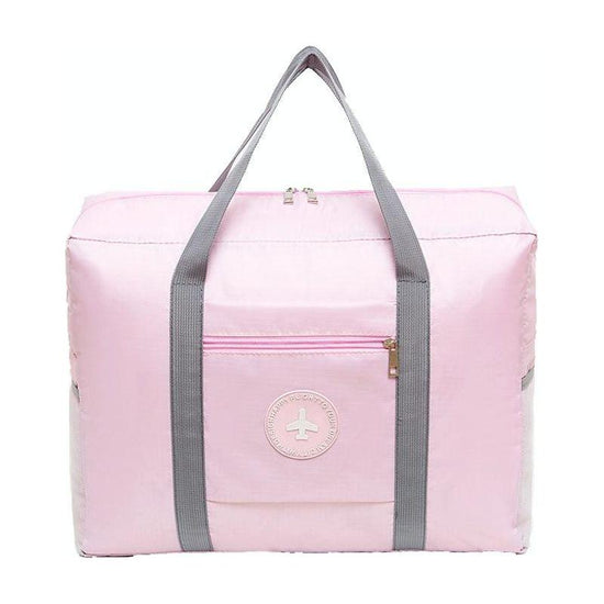 Folding Travel Bag With Trolley Case For Luggage