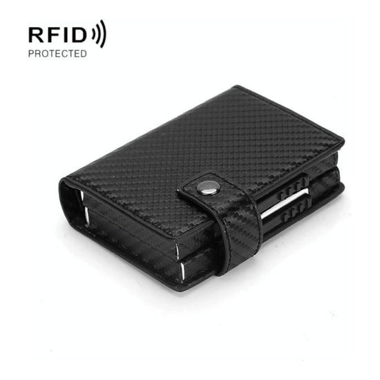 Secure Dual Card Wallet With Rfid Blocking