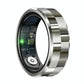 Smart Ring With Health Monitoring Gesture Control And Somatosensory Games - Size 9 - Silver