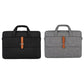 13-13.3 Inch Multifunctional Laptop Bag - Durable Shoulder & Handheld Design - Gray