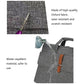 13-13.3 Inch Multifunctional Laptop Bag - Durable Shoulder & Handheld Design - Gray