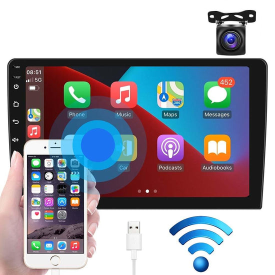 9 Inch Android Carplay Navigation 1 + 32G Screen With Ahd Camera